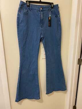 GILIPUR Y2K Style Women's Flare Jeans